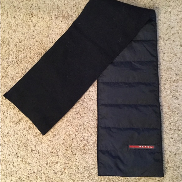 Prada Other - PRADA SCIARPA NAVY BLUE QUILTED DOWN SCARF, NWT